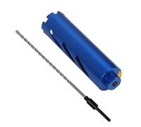 Annadue 3in Drill Bit for Concrete, High Hardness Alloy Steel Wet Coring Bit with 5/8-11 Thread and Positioning Drill for Power Tools