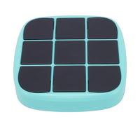 Annadue 4-in-1 Infinite Tic-Tac-Toe Bolt Game, Handheld Puzzle Games Console, Electronic Tic-Tac-Toe Game for Memory Growth, Portable Travel Games Board for Ages 3+ (Cyan)