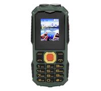 Annadue 4G Big Button Mobile Phone for Elderly, 5000mAh Battery, Easy to Use Basic Elderly Phone, Unlocked Senior Mobile Phone with SOS Button/FM Radio/Time Reporting (Green)