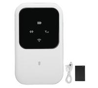 Annadue 4G LTE Mobile MiFi Hotspot, Portable Mobile Router with SIM Card Slot, Up to 150Mbps, Connection with Up to 10 Devices, Pocket WiFi for Travel, 2400mAh Battery