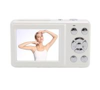 Annadue 4K Digital Camera 64MP Autofocus with 2.4in Screen, Travel Camera for Photography, Teens Students Beginner Vlog, 1200mAh. (White)