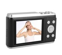 Annadue 4K Digital Camera, CCD Retro Digital Camera 50MP Vlogging Camera with 2.83 Inch Screen, 16X Digital Zoom, Anti Shake, Built in Flashlight for Beginners, Teenagers, Students (Black)