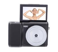 Annadue 4K Digital Camera for Photography 48MP Autofocus Vlogging Camera for YouTube Video 3'' Flip Screen Travel Cameras 18X Zoom Anti-Shake Compact Cameras (Black)