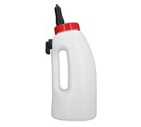 Annadue 4L Calf Milk Bottle, Calf Milk Feeder with Handle Nipple, Farm Feeding Equipment, Bottle for Newborn Calves, Large Feeders