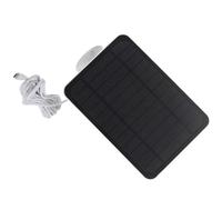 Annadue 4W 5V Solar Panel for Ring Blink Security Camera, IP65 Solar Charger with 360 Degree Adjustable Bracket, Outdoor Panel for Home Security (White)