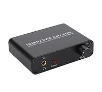 Annadue 5.1 HD Digital Decoder Converter with Optical Coaxial Toslink Input, Analog L/R & 3.5mm Headphone Output, Supports DTS/AC-3, Volume Control for HDTV Blu-ray DVD 360