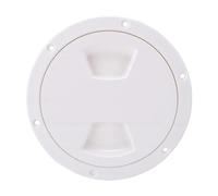 Annadue 5 Inch Anti Slip Round Boat Deck Plate Inspection | Detachable Access Panel, ABS Marine Grade Material, Proof Seal, Yacht and Ship Use