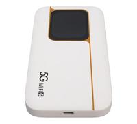 Annadue 5G Mobile WiFi Hotspot, 2.01 Inch Touch Screen 7100mAh Portable WiFi Device with SIM Card Slot, Support 16 Devices for Home
