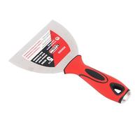 Annadue 5in Stainless Steel Putty Cutter Non Slip Handle Mirror Polished Paint Scraper for Drywall Repair Spackle Removal and Wall Clearing