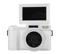 Annadue 5K Digital Camera 64MP 18X Zoom Digital SLR WiFi Camera with LED Fill Light, Flip Screen Beauty for Selfies Travel (White)