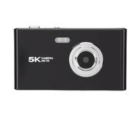 Annadue 5K Digital Camera 72MP HD Ultra Slim Autofocus 16X Digital Zoom Built-in Flashlight and Multiple Functions Ideal for Teens and Beginners (Black)