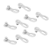 Annadue 5pairs Bicycle Missing Link, Corrosion Resistant, Rustproof Steel Bike Chain Quick Release Link, 11 Speed Master for Road Mountain Bike Chains (12 speed)