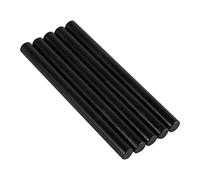 Annadue 5pcs Seal Stamp Wax Sticks, Sealing Wax for Vintage Birthday Wedding Invitation Cards, Red Colorful Sealing Sticks for Party Decoration (Black)