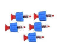 Annadue 5PCS Securityty Release Valve for 3L 5L 8L Backpack Sprayer, PP Pressure Relief Valve for Lawn Garden Sprayer Parts (Red Blue)