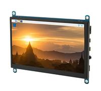 Annadue 7 Inch Capacitive Touch Screen, 1024 * 600 IPS Monitor, for Rapbberry Pi 4/3/2/1 Models B/B Easy Installation.
