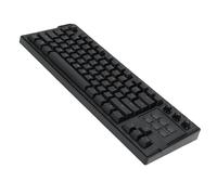 Annadue 75% 78 Key RGB Wired Mechanical Gaming Keyboard, Red Switches, 6 Programmable LCD Macro Keys, Hot Swappable, Compact Design Ideal for Gaming (Black)