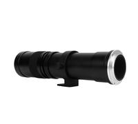Annadue 800mm Telephoto Lens for RF Mount, 420-800mm F8.3 Manual Focus Lens, with MC Coating for Moon Bird Photography (Black)