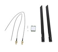 Annadue 8265NGW WiFi Card AC 1200Mbps Dual Band 2.4GHz 5GHz M.2 Interface Wireless Card with BT 4.2 for Win 7 8 10 (External Antennae)