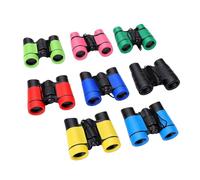 Annadue 8pcs Binoculars For Kids, 8pcs Vibrant Colorful Shock Proof Folding Portable Binoculars For Kids Bird Watching Camping Classroom Activities