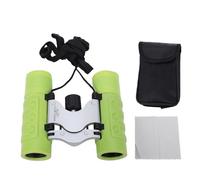 Annadue 8x21 Binoculars for Kids Aged 3 to 12 Years, 1.5 Inch Eyepiece Water Proof Shockproof Compact Folding Child Binoculars for Camping Outdoor Exploration (Light Green)
