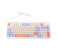 Annadue 94-Key Russian Mechanical Gaming Keyboard, Wired RGB