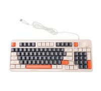 Annadue 94 Keys Russian English Gaming Keyboard for PC Desktop