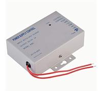 Annadue AC110V 240V to DC 12V 3A 30W Power Supply Controller for Door Access Control System, Adjustable Lock Time 0 15 Seconds, NC NO Outputs, Wall Mountable Anti Interference