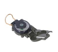 Annadue Accurate Responsive Aluminium Alloy Hiking Compass, Multifunctional Military Survival Compass with North Pole Indication for Outdoor Adventure, Camping, Hiking and Emergency