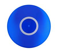 Annadue Acrylic Turntable Mat, Static Free Slip Proof Record Player Mat for Improved Bass Clarity with Universal 12 Inch Compatibility for Cleaner Playback (Blue)