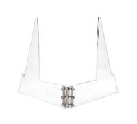 Annadue Adjustable Championship Belt Display Stand Sturdy Acrylic Wrestling Trophy Holder, Easy Assembly for Belt Collectors and Athletes