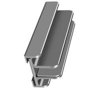 Annadue Adjustable Width Vertical Laptop Stand Desktop Holder Orderly Storage Organizer for Homes Office, Durable Aluminum Alloy Material (Grey)