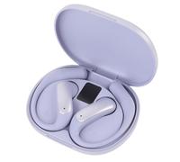 Annadue AI Language Translator Earbuds, 144 Languages Real Time Translation Earbuds with Noise Canceling Mic, for Travel Business Multilingual Communication (Purple)
