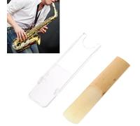 Annadue Alto Saxophone Reeds, Professional Elasticity Traditional Sax Reeds, for Classical Jazz Band, Alto Sax Accessories 10pcs (Strength 2.5)