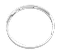 Annadue Aluminum Alloy Camera Lens Ring, Metal Decorative Lens Hoop for Camera with Stylish Design, Robust Construction, for Personalization Photography Accessory (Silver)