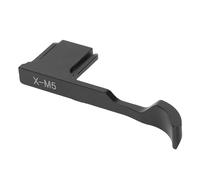 Annadue Aluminum Alloy Thumb Grip for X-M5 Camera, with Convenient Snap On Style, CNC Processing, Anodized Surface Finish, Plug In Hot Shoe Interface (Black)