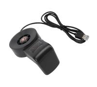 Annadue Aquarium Cooling Fan, USB Connection Quiet Fish Tank Cooler Fan, Space Saving Chiller for All Seasons (Black)