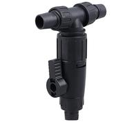 Annadue Aquarium Water Control Valve, 3 Way Water Changer Faucet Nozzles Connectors for 12mm 16mm Hose, Fish Tank Change Valve Ifor Aquarium Maintenance