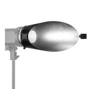 Annadue Background Reflector, Slanted Design Soft Light Technology for Portrait Still Life Photography, with Compatible with Mount Flash