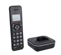 Annadue Big Buttons Handset Cordless Phone with Base for Elderly (UK Plug)