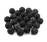 Annadue Bio Porous, 50Pcs 56mm Biochemical Ball with Cotton for Aquarium Pond, Fish Tank Material for Biological Filtration (56mm with cotton)