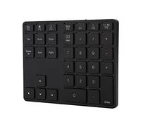Annadue Bluetooth Wireless Numeric Keypad for Laptops, PC Computers Tablets, Number Pad 35 Keys for 8/8.1/10 and for OS System (Black)