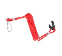 Annadue Boat Motor Engine Safety Stop Switch Lanyard, Emergency Cut Off Cord, Outboard Motor Kill Switch Lanyard for Marine Engines, Stop Cord for Boat