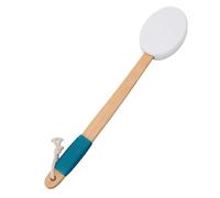 Annadue Body Lotion Applicator, Wooden Handle Lotion Applicator with Non Slip Grip, Long Handle Cream Wand for Back, Ideal for Easy Drying & Hanging Storage