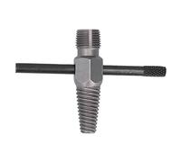 Annadue Broken Water Pipe Extractor Tool High Carbon Steel Pipe Taps Repair Kit with Handle 1/2in Compatible for Broken Screw Plumbing Extraction