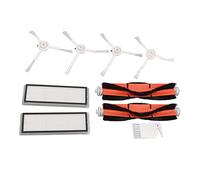 Annadue Brush Filters White Flat Comb Kit for Mijia 1C, F9, Mi Robot Vacuum Mop Replacement, Sweeping Robot Main Brush Accessories for Home Cleaning