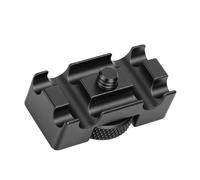 Annadue Camera Cable Lock Clamp, Universal Cable Lock Organizer with 4 Grooves, Aluminum Alloy Mount for DSLR Cameras Tripod Arrow Storage Case Plate