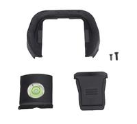 Annadue Camera Eyecup Hot Shoe Cover Level Kit, Soft Silicone Eye Cup Viewfinder with Bubble Level for R5 R6 Cameras