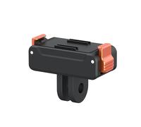 Annadue Camera Magnetic Mount, Action Camera Arrow Storage Case Base with Dual-Direction Magnet, Metal Adapter for Action 6 Osmo Nano