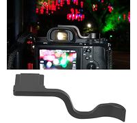 Annadue Camera Thumb Handle for Mirrorless Cameras (Black) | Aluminum Alloy, Snap Fit Mount, Ergonomic Grip, No Occlusion, Lightweight