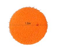 Annadue Carp Fishing Foam Pop-Up Pellets, 30-Pack Orange 10mm Soft Floating Fishing Lures with Great Buoyancy for Big Fish, Lure Bait, Strawberry Sweet Potato Flavor Options (Orange sweet potato
